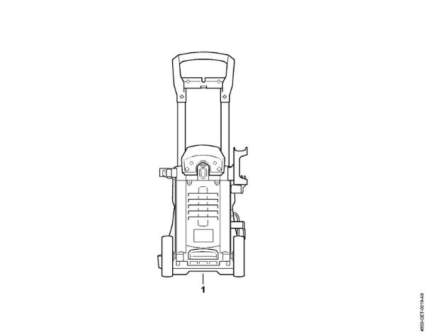 Limpiadora eléctrica de alta presión (RE) RE 110 PLUS Níºmero de máquinaÂ  de la marca Stihl